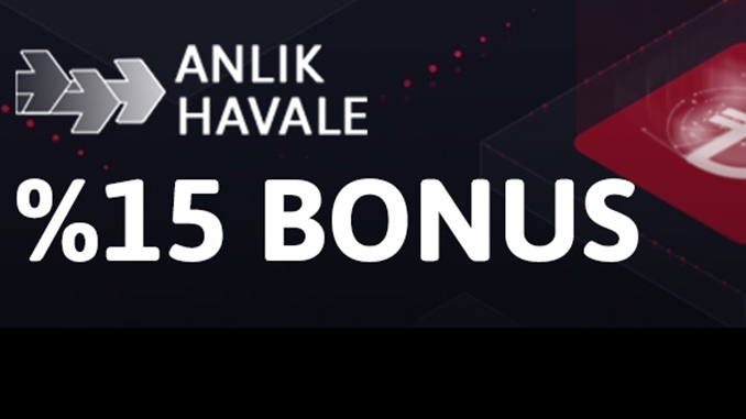 Youwin’den %15 Anlık Havale Para Yatırma Bonusu