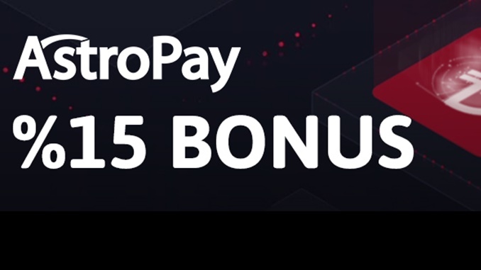 Youwin’den %15 Astropay Para Yatırma Bonusu