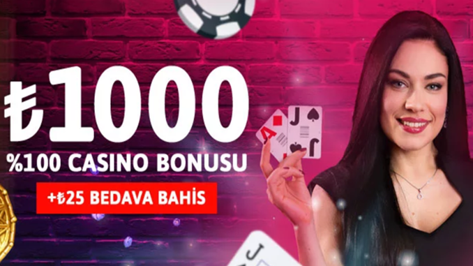 Youwin’in Casino İlk Üyelik Bonusu 1.000 TL Oldu