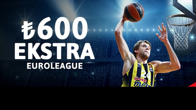 Youwin’den Her Hafta Euroleague Kazançlarına 600 TL Ekstra