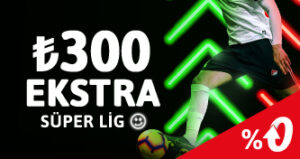 Youwin Süper Lig 300₺ bonus