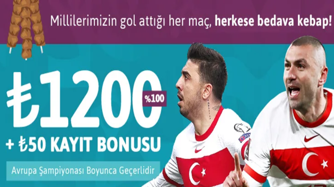 Youwin Euro 2020’de 50 TL Kayıt Bonusu Veriyor